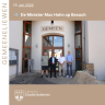 De Minister Max Hahn op Besuch